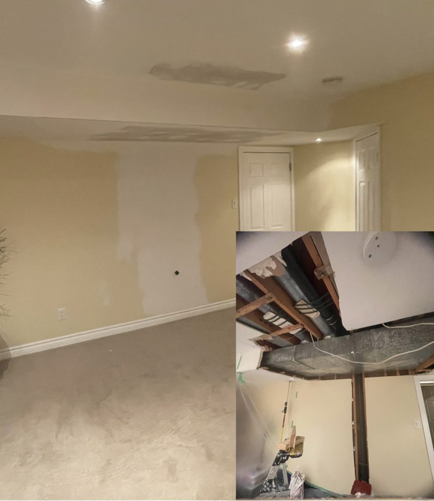 Gerry's Home Repair professional drywall patching and wall finishing in Guelph Ontario.